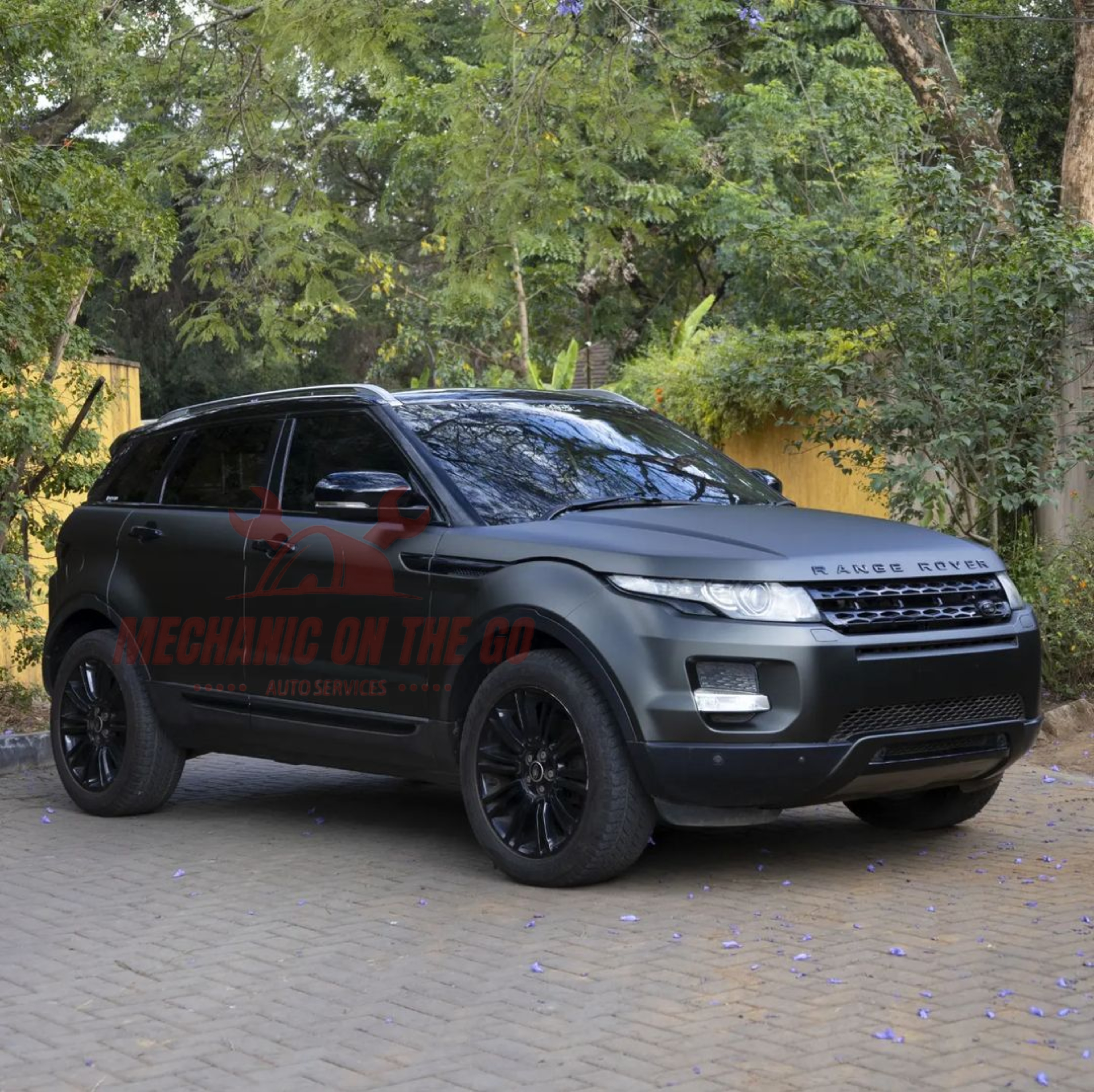 Luxury Range-Rover Car Wraps in Lagos